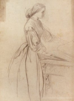 Porträt einer Dame, möglicherweise Julia Jackson