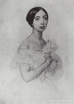 Porträt des Sängers Pauline Viardot Garcia