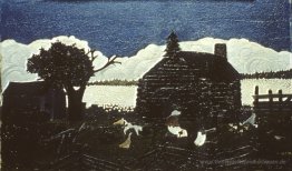 Blockhütte in den Cotton