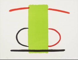 Grüne und orange