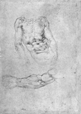 Studien für "Pieta" oder "Das Jüngste Gericht"