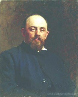 Porträt von Railroad Tycoon und Mäzen Savva Mamontov Ivanovich