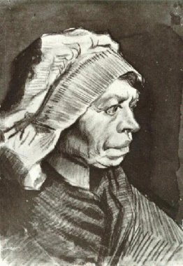 Porträt einer Frau (Kopf einer ländlichen Frau mit Haube)