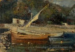 Boote am Ufer