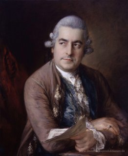 Porträt von Johann Christian Bach