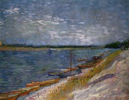 Festgemachten Boote