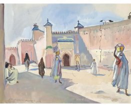 Straße in Marrakesch