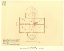 Architekturprojekt der privaten Haus. Planen.