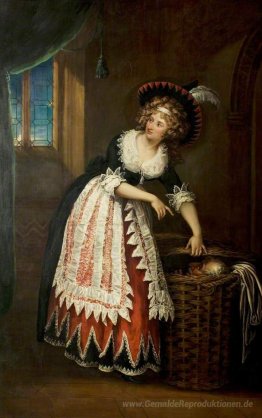 Mary Stephens Wells, geb. Davies (1762-1829), wie Frau Seite