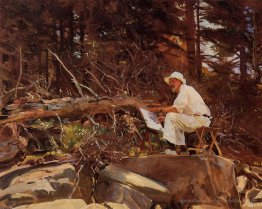 The Artist Sketching