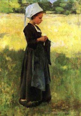 Breton Mädchen
