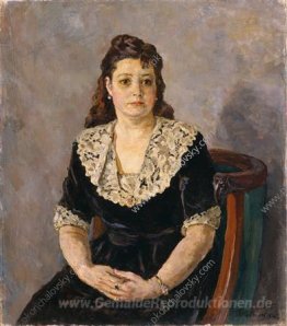 Porträt des Künstlers V. G. Dulova