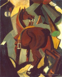 Pferd gesattelt