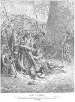 Der Tod von Abimelech