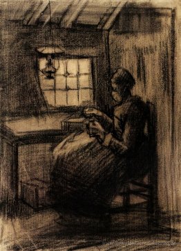 Woman Sewing