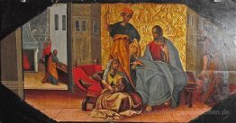 Christus im Haus von Matha und Mary
