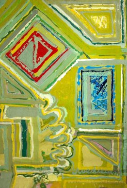 Ohne Titel [Gelb und Grün]