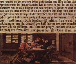 Ein Schullehrer-Erklärung der Bedeutung eines Briefes an Analpha