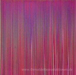 Gegossen Linien: Leicht Violett, Grün, Blau, Rot, Violett