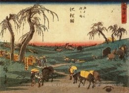 Die Straße zwischen Edo (Tokyo) und Kyoto