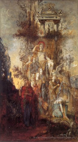 Die Musen ließen ihren Vater Apollo zu gehen und Licht der Welt