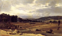 Landschaft mit Ackerland