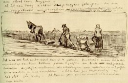 Plowman mit zwei Frauen
