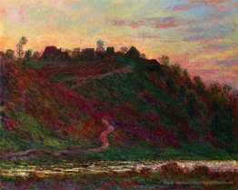 Das Dorf La Roche-Blond, Sonnenuntergang