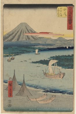 Folio aus der aufrechten Gojusan Tsuji Tokaido