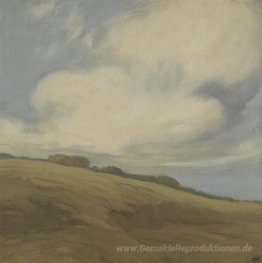 Wolken über einem Hang Kalifornien