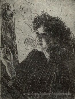 Rauchende Frau