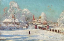 Kloster im Schnee