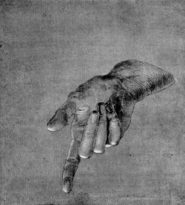 Rechte Hand eines Apostels