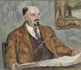 Porträt von Professor N. P. Remizov