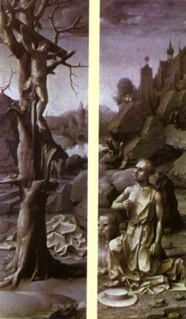 St. Hieronymus als Büßer