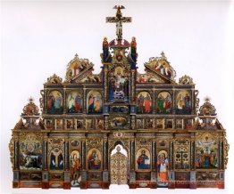 Die Maniava Hermitage Ikonostase
