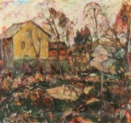 Landschaft mit Tieren