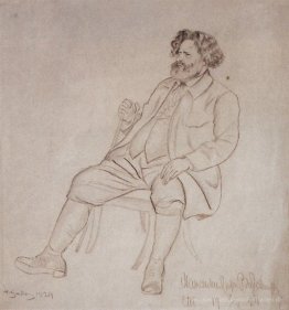 Porträt von M. A. Woloschin