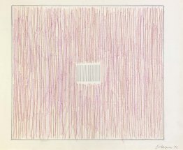 Untitled (rosa Streifen-graue Box)