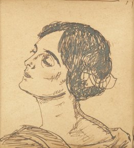 Ecaterina Porträt (Ehefrau des Malers)
