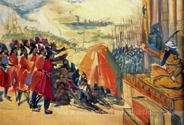 Entwurf für die Oper von A. Spendiarov 'Almast'