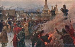 Das Verbrennen von Erzpriester Avvakum