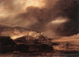 Stürmische Landschaft
