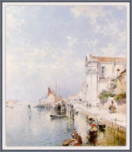 Mit Blick auf das Zatteri Venedig