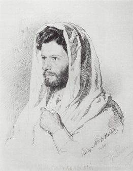 Portrait des Bildhauers Mark Matveevich Antokolski