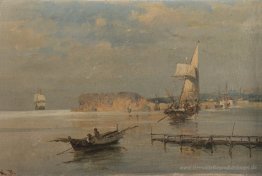 Boote in einem Hafen