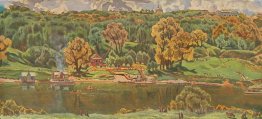 Ansicht von Moskau von The Vorobyovy