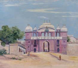 Tor der Rajah-Palast, Benares, Indien