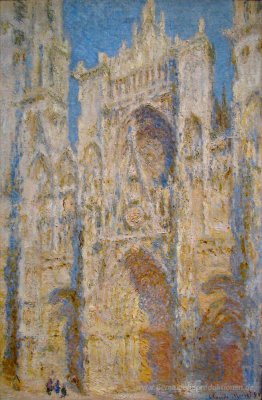 Rouen-Kathedrale, Westfassaden-Sonnenlicht