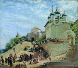 Auf dem Platz in Ivanovo Congress Nizhny Novgorod Kremlin